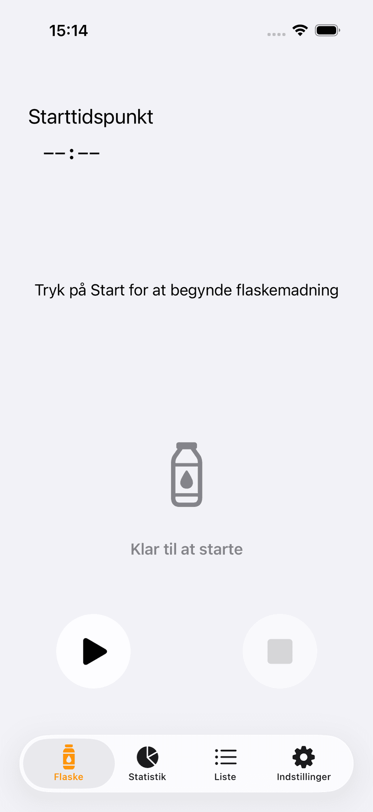 Flaske app screenshot