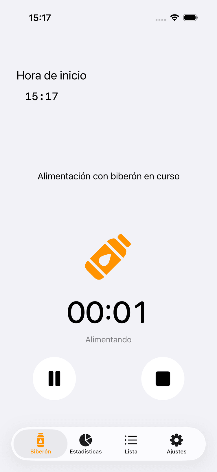 Flaske app screenshot
