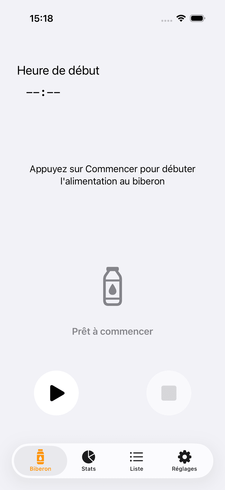 Flaske app screenshot