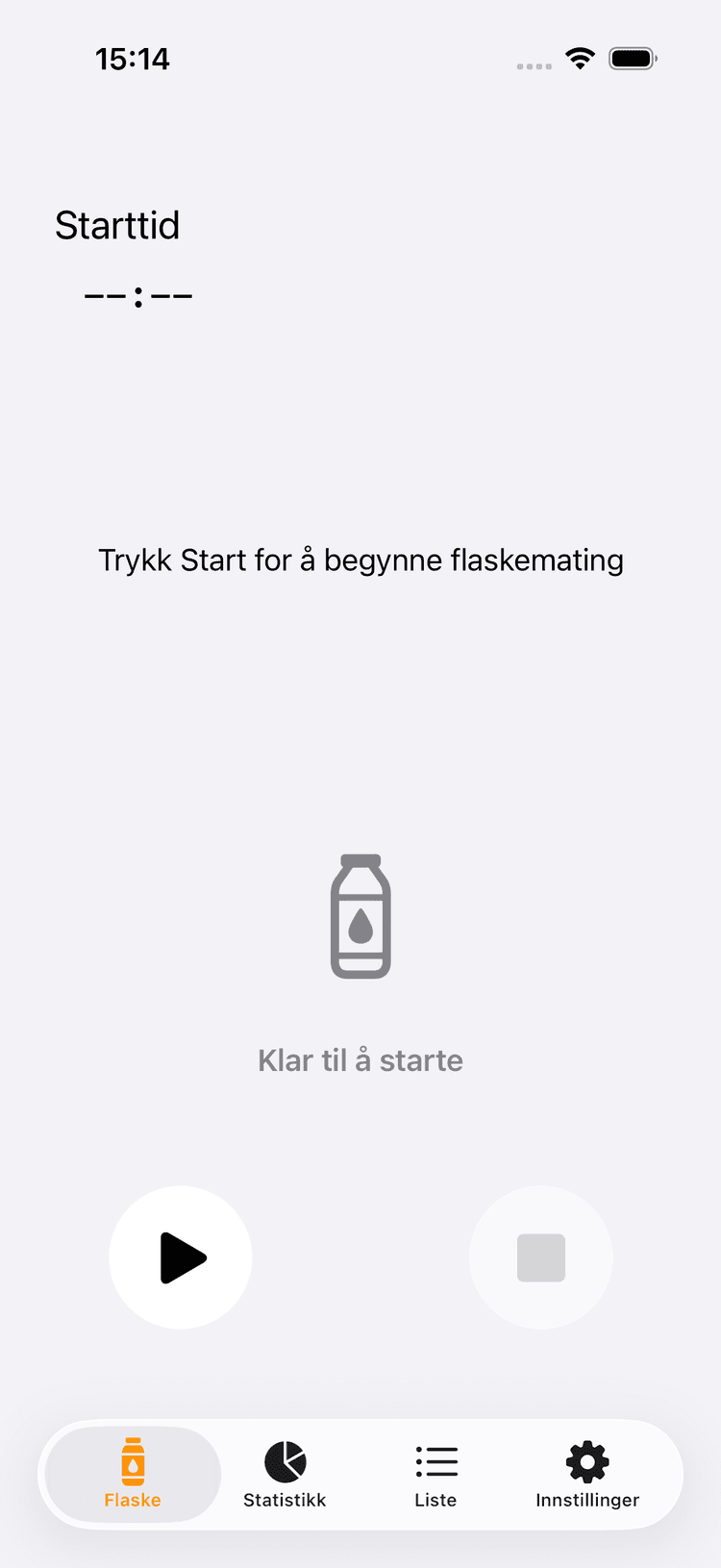 Flaske app screenshot